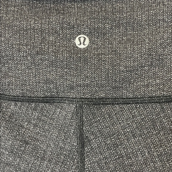 Lululemon Wunder Under Crop 25” Heathered Herringbone Leggings Size 6 - Picture 5 of 8